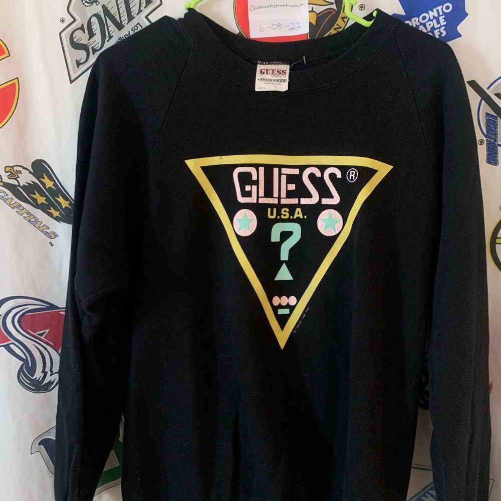 1987 guess crewneck